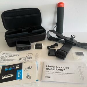 New! GoPro Hero12 Black Action Camera, Case, Accessories